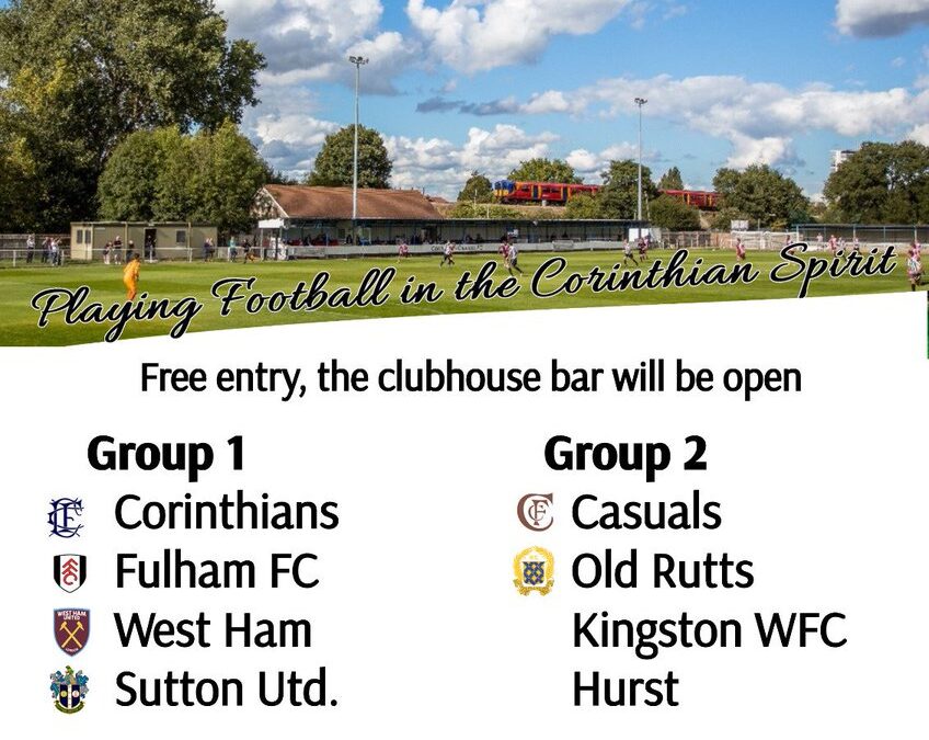 Walking Football Tournament Saturday 29th April